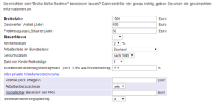 Brutto-/Netto-Rechner - Nettolohn berechnen ? Grundlagen & Rechner